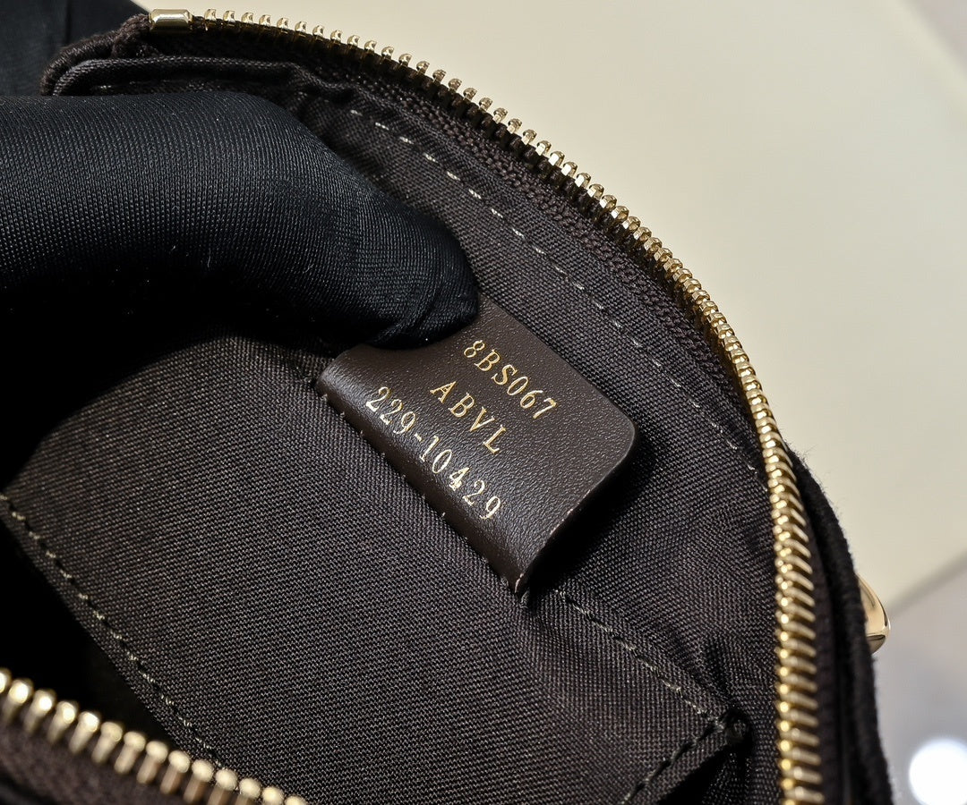 Luxury Fendi by the way Mini Handbag With Signature FF Pattern And Tortoise - Shell Handle 2020