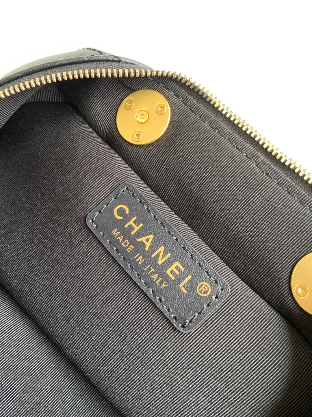 Chanel Maxi Black Quilted Handbag With Gold CC Logo And Chain Strap S5572