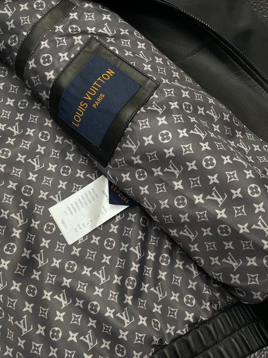 Louis Vuitton Perforated Monogram Leather Jacket