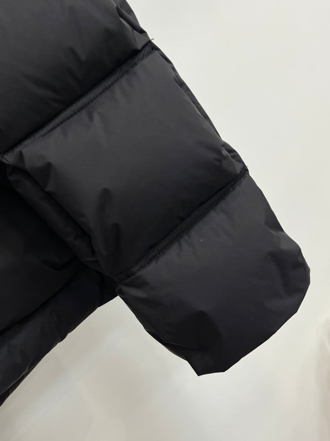 Fendi Black High - Neck Down Jacket For Chic Winter Warmth