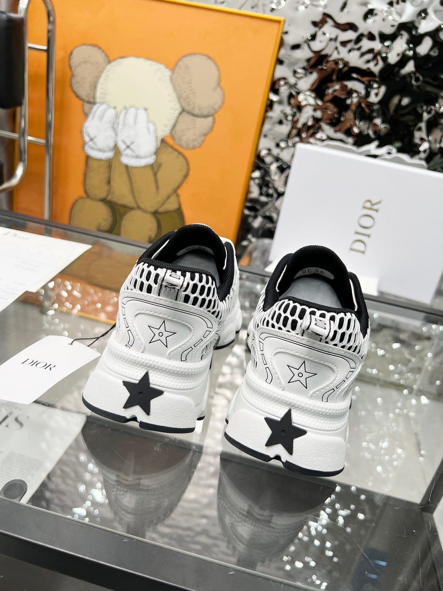 Women's Dior Sneakers With Unique Design And Comfort