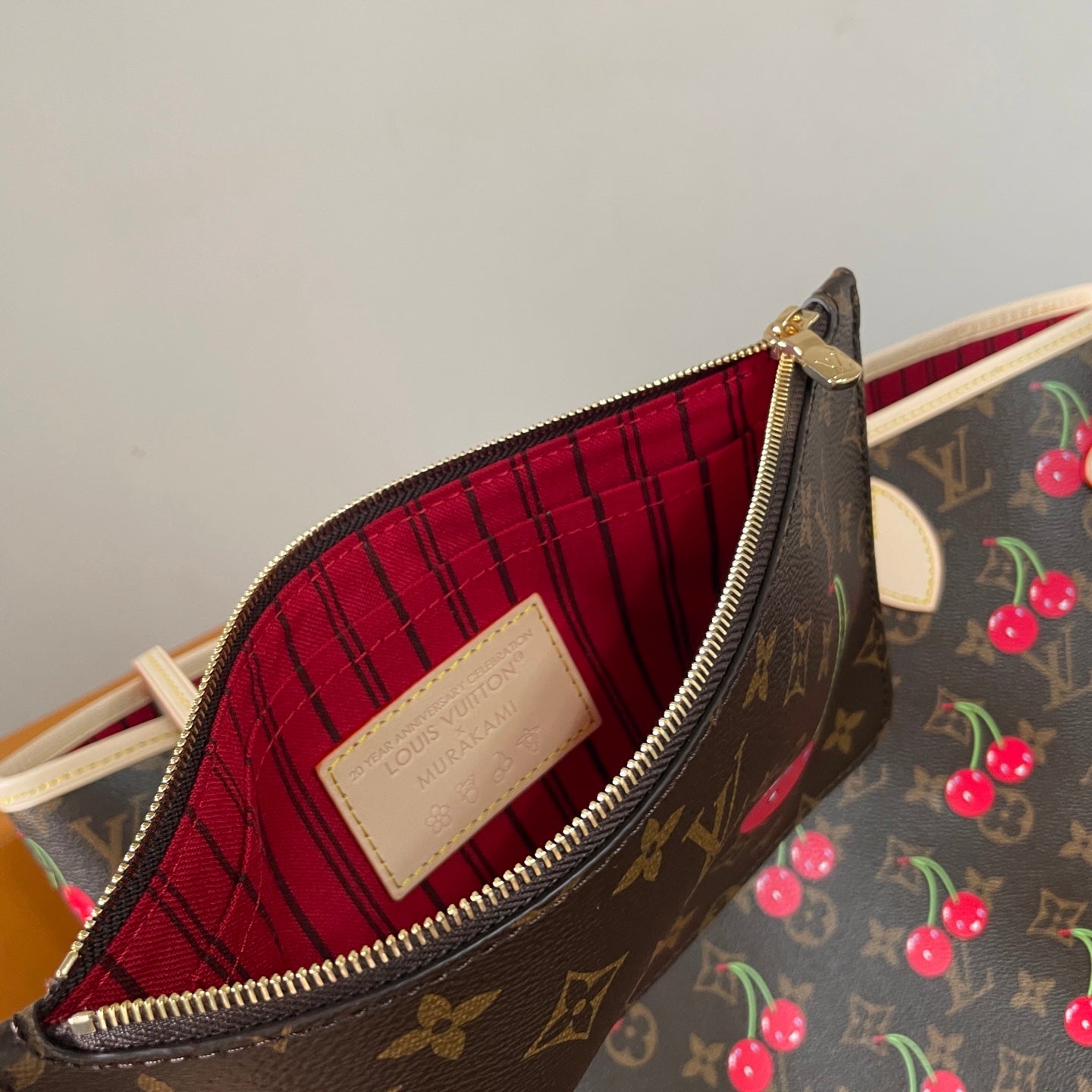 Chic Louis Vuitton Neverfull Tote With Cherry Print For Fashion - Forward Shoppers