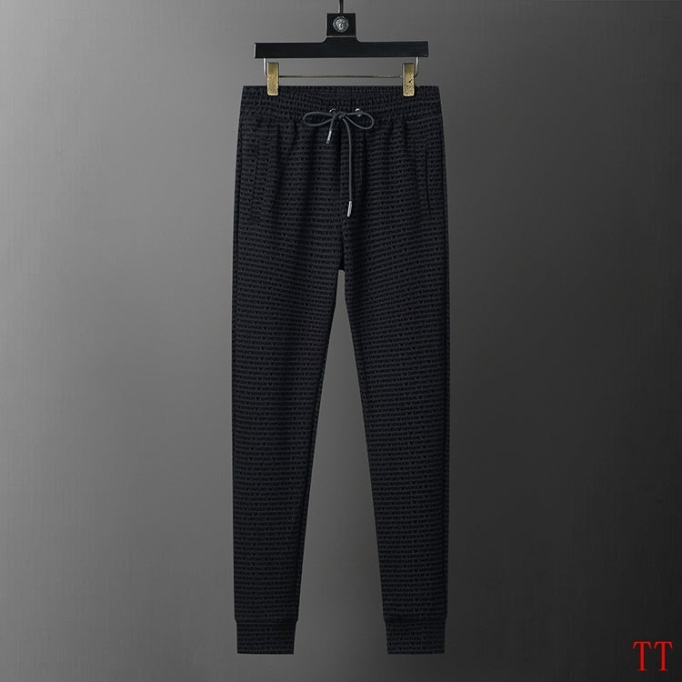 Men's AMIRI Black Textured Zip - Up Jacket And Jogger Set