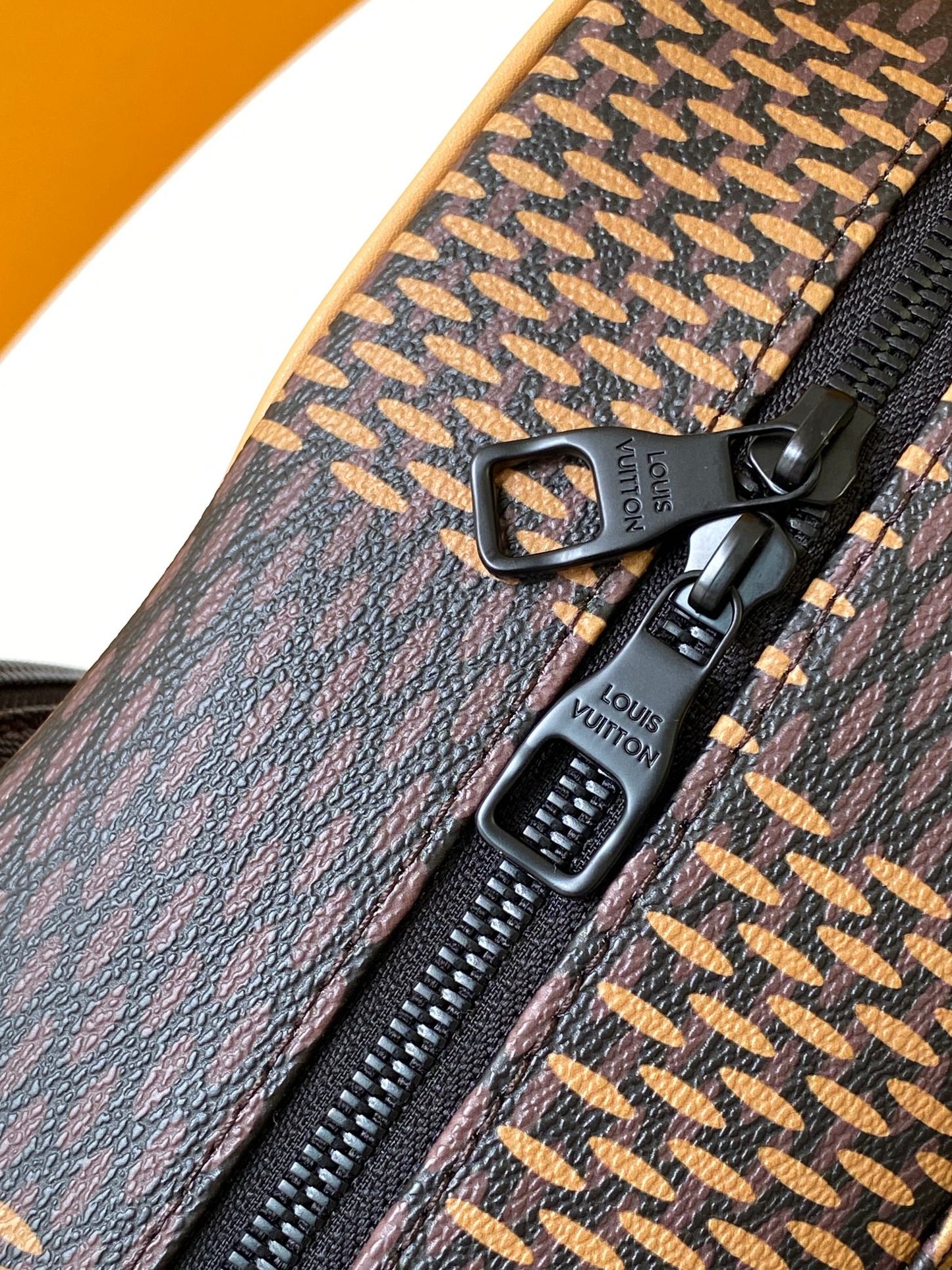 Louis Vuitton Backpack With Classic Monogram And Checkered Patterns For Fashion Enthusiasts