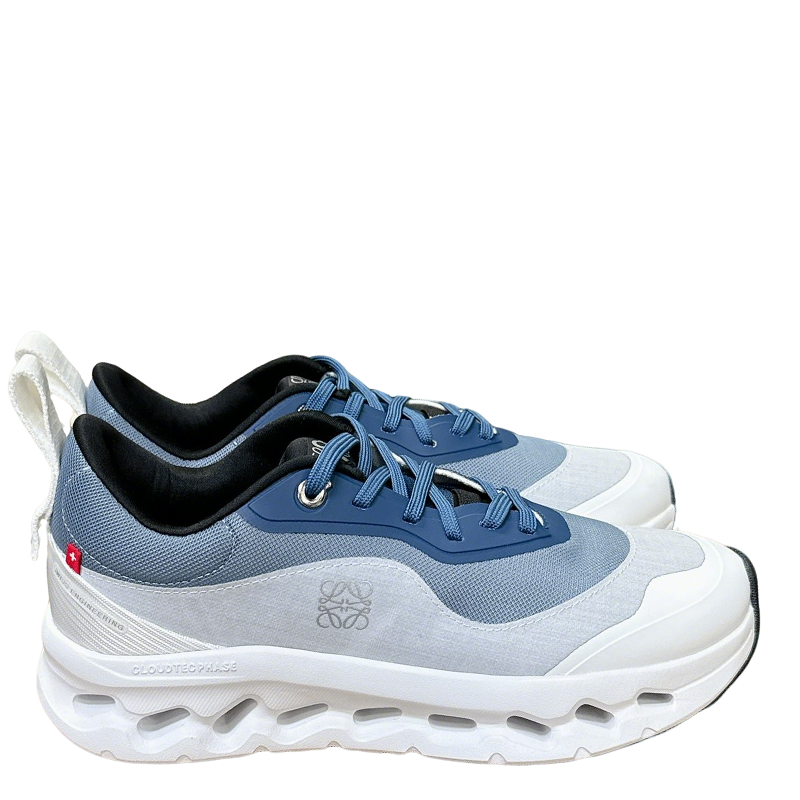Loewe x On Running Cloudstratus Blue And White Performance Sneakers