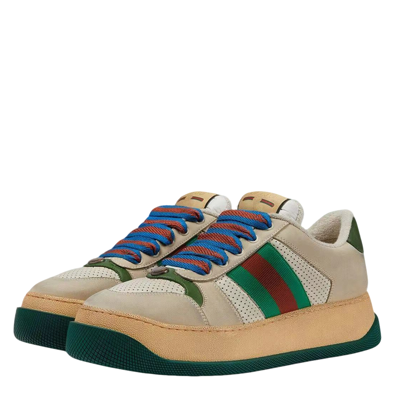 Gucci Unisex Retro - Inspired Sneakers With Iconic Web Stripes