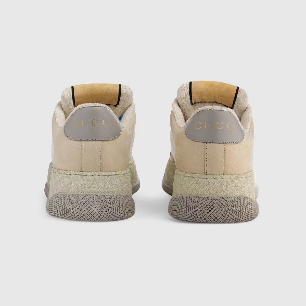 Gucci Unisex Trendy Sneakers With Vibrant Colorful Laces