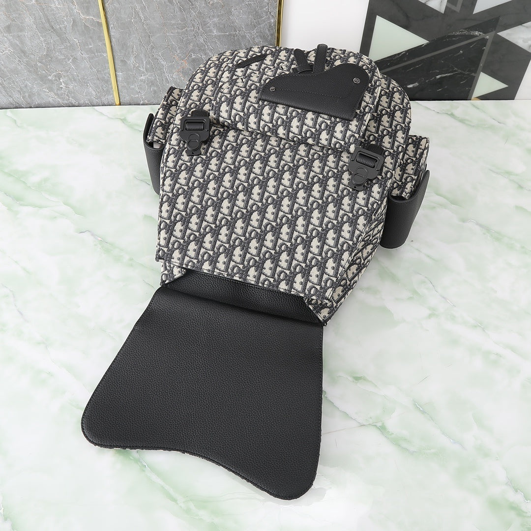 Fashionable Dior Gallop Backpack With Signature Monogram And Functional Buckles 1ADBA164