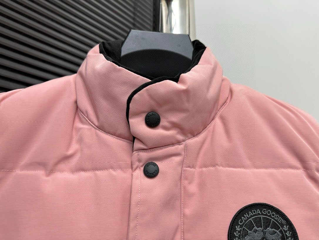 Canada Goose Pink Down Vest: Stylish Warmth For Cold Weather