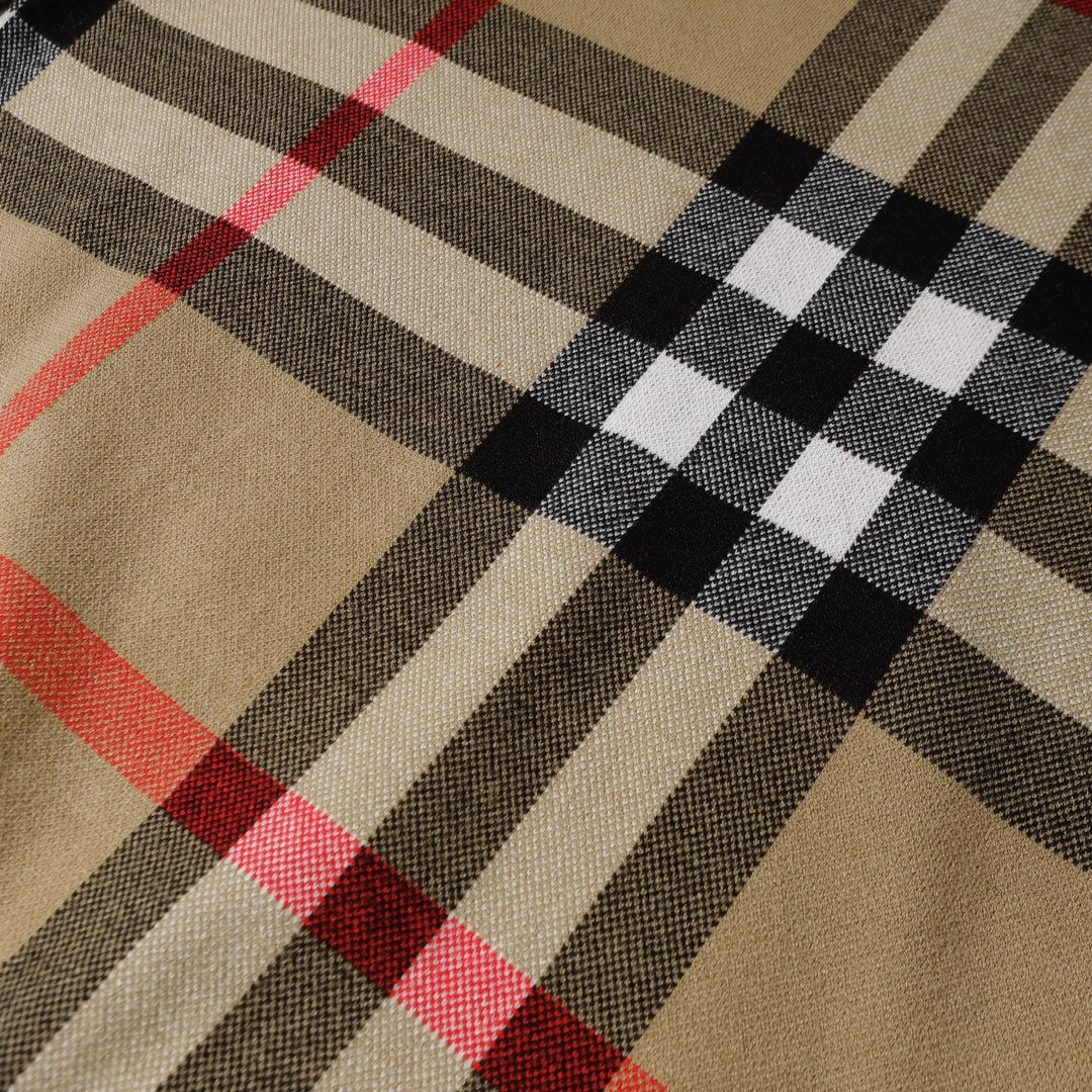 Burberry Men's Classic Check Crew Neck Knitted Sweater
