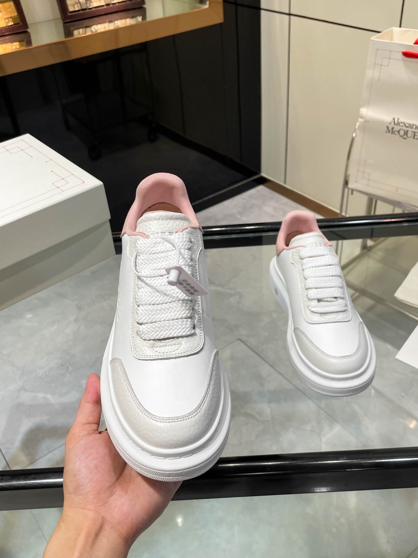 McQueen Oversized Sneakers Unisex Stylish And Comfortable Footwear