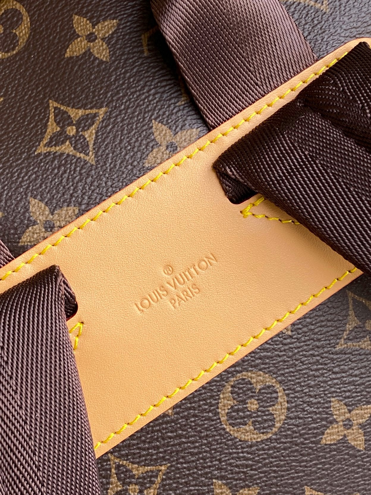 Classic Louis Vuitton Monogram Backpack with Functional Pockets and Timeless Design