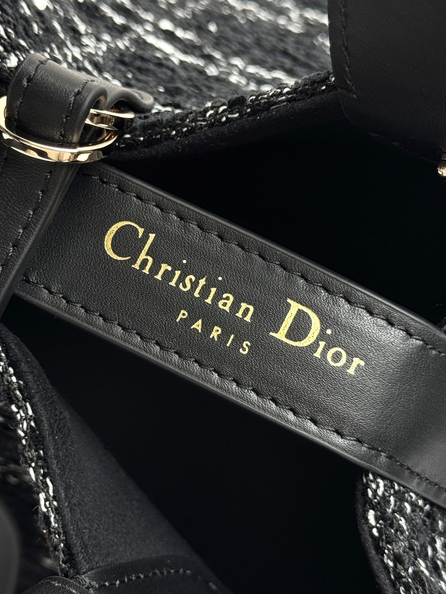 Chic Dior Toujours Tote Bag With Signature Pattern And Metallic Logo Charm For Fashion Lovers D2822