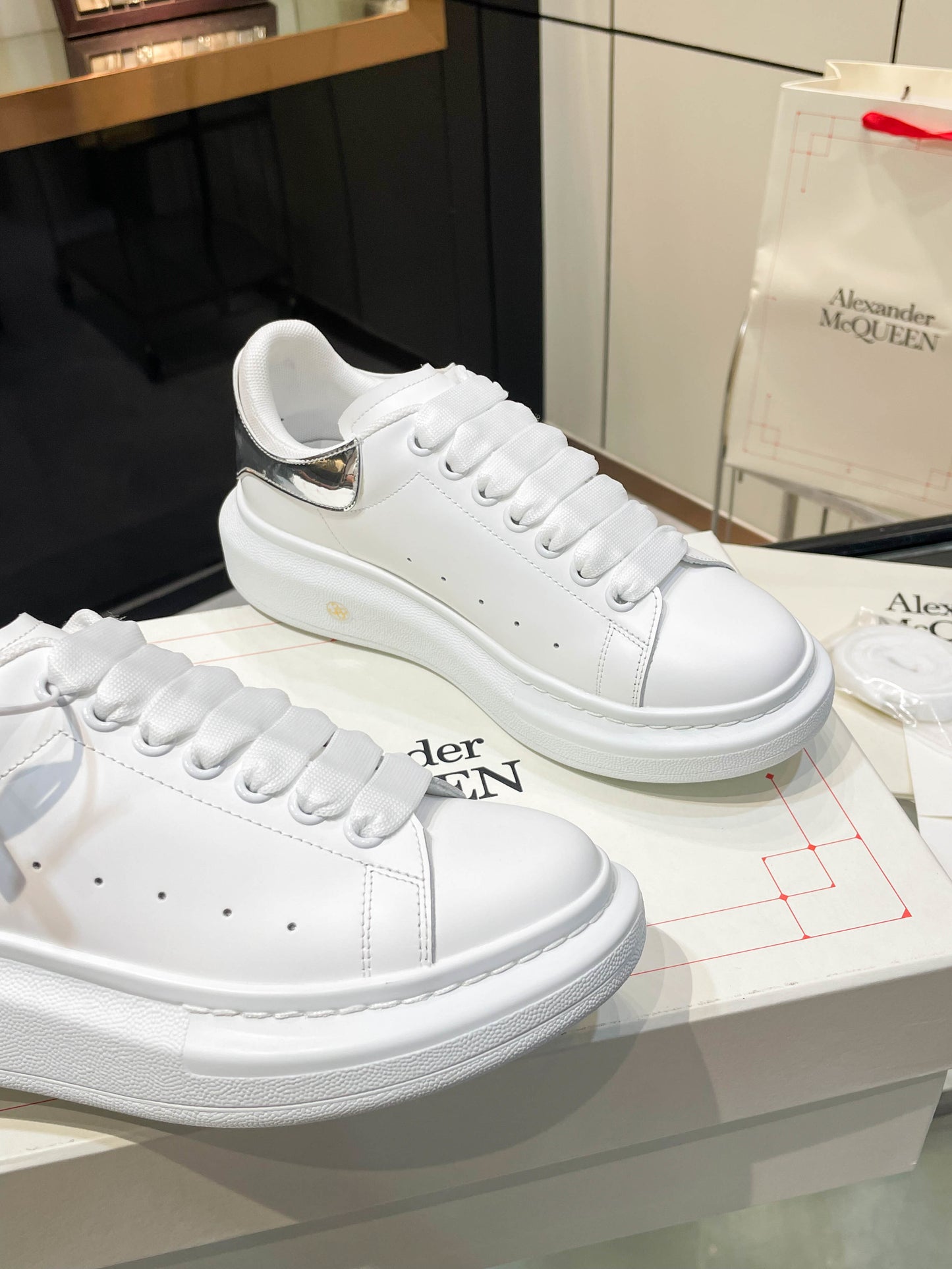 McQueen Oversized Sneakers Unisex Stylish And Comfortable Footwear