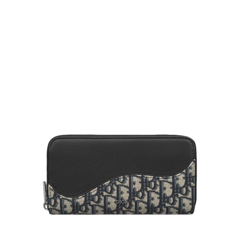 Fashionable Dior Long Wallet With Signature Monogram And Contrast Leather Design 2ADBC315YKS_H05E