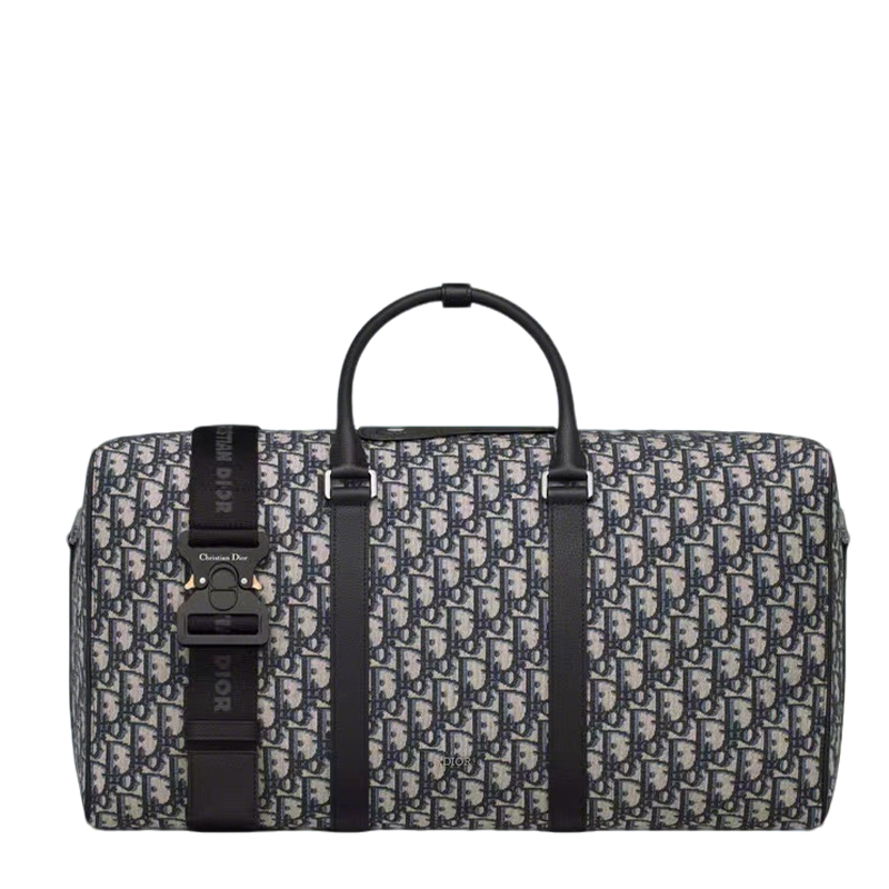 Luxury Dior Travel Duffel Bag With Signature Monogram And Functional Strap 1ADDU115YKY_H27E
