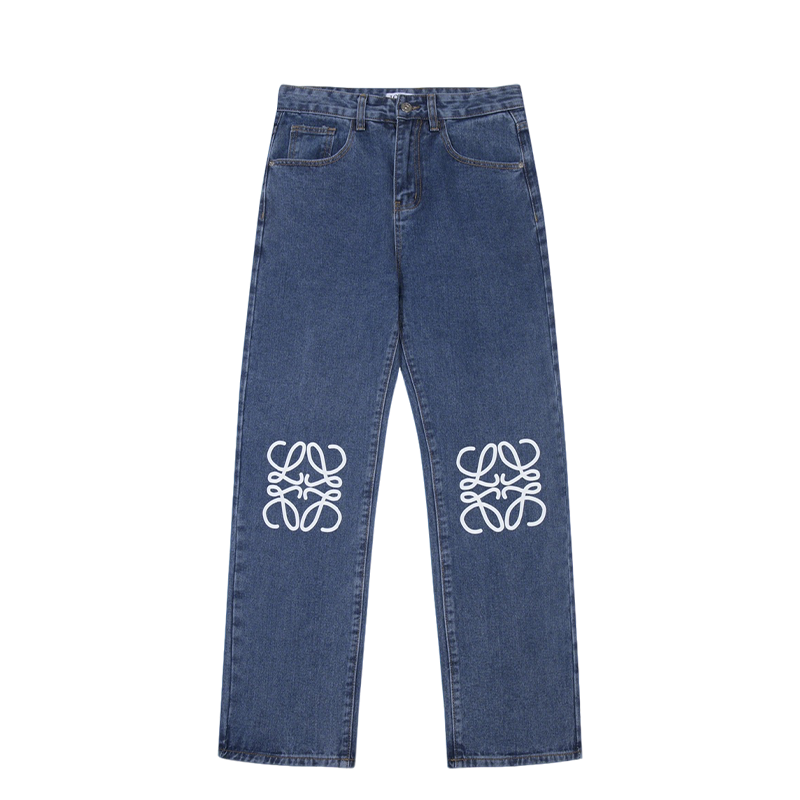 Givenchy Blue Denim Jeans With Signature Logo For Timeless Elegance