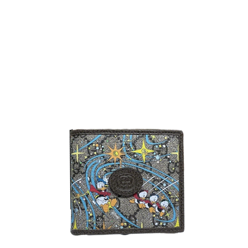 Gucci Wallet With Disney Donald Duck Print And GG Pattern For Fashion Enthusiasts 647937