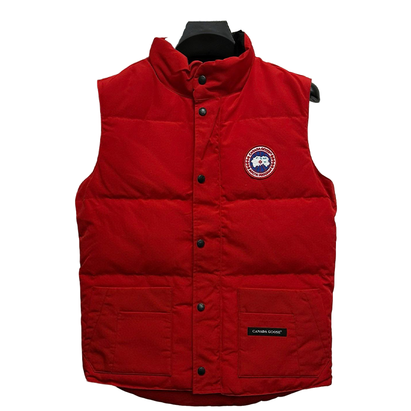 Canada Goose Red Down Vest: A Stylish And Warm Winter Essential