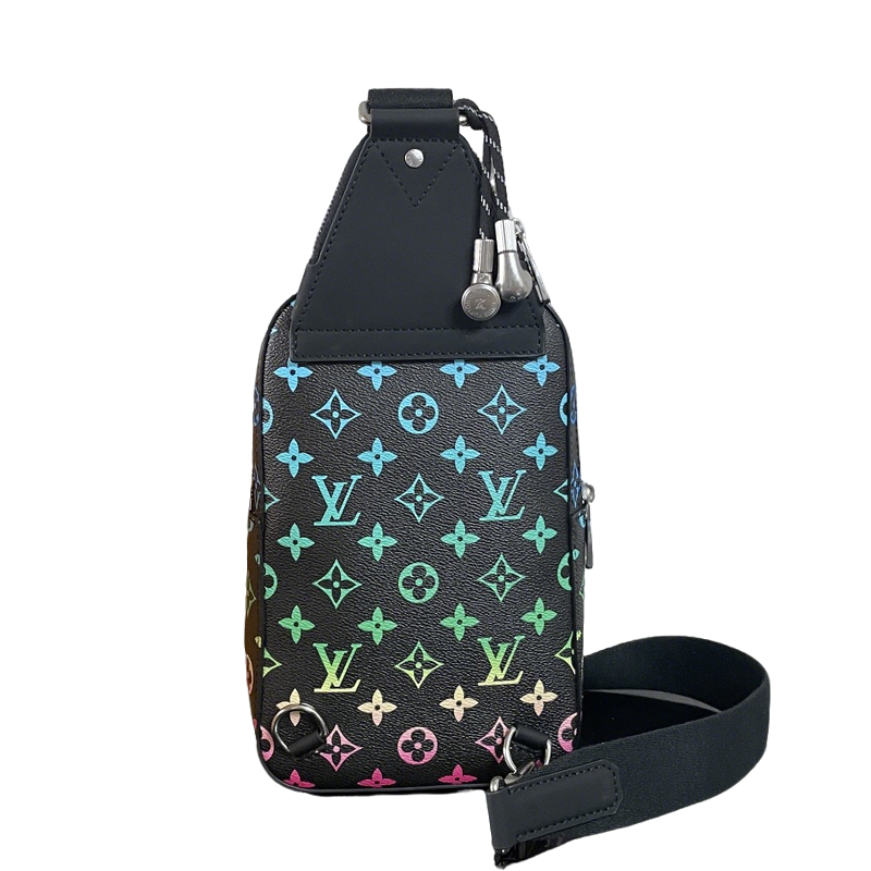 Louis Vuitton Colorful Monogram Canvas Sling Bag with Distinctive Design Elements M13963