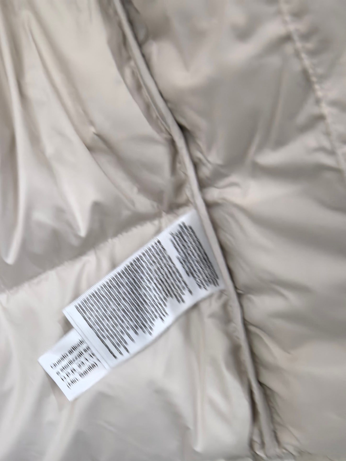 The North Face Beige Camouflage Puffer Jacket Warm Winter Coat
