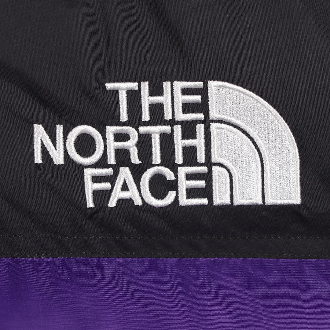 The North Face Purple Black Puffer Jacket Warm Winter Outerwear