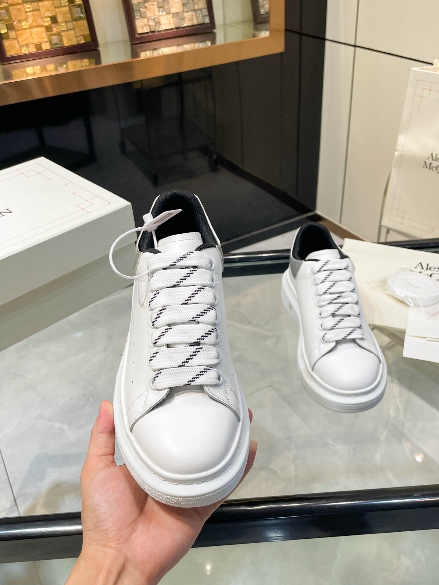 McQueen Oversized Sneakers Unisex Stylish And Comfortable Footwear