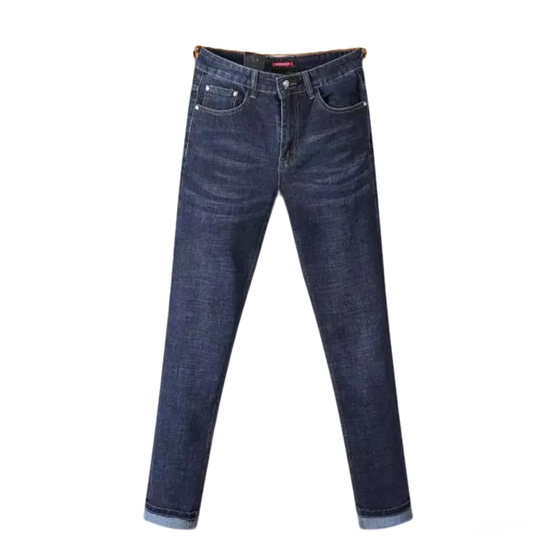 Prada Men's Dark Blue Denim Jeans With Classic Style And Premium Craftsmanship