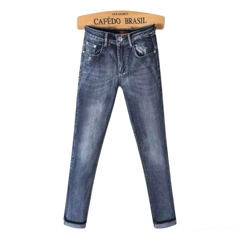 Hermes Men's Jeans With Dark Wash And Premium Denim Craftsmanship