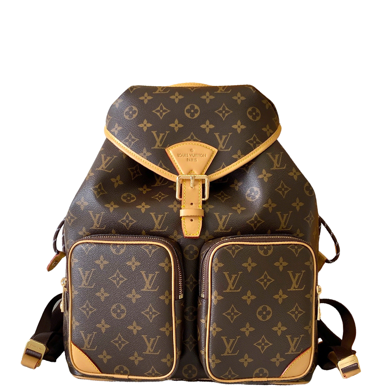 Classic Louis Vuitton Monogram Backpack with Functional Pockets and Timeless Design