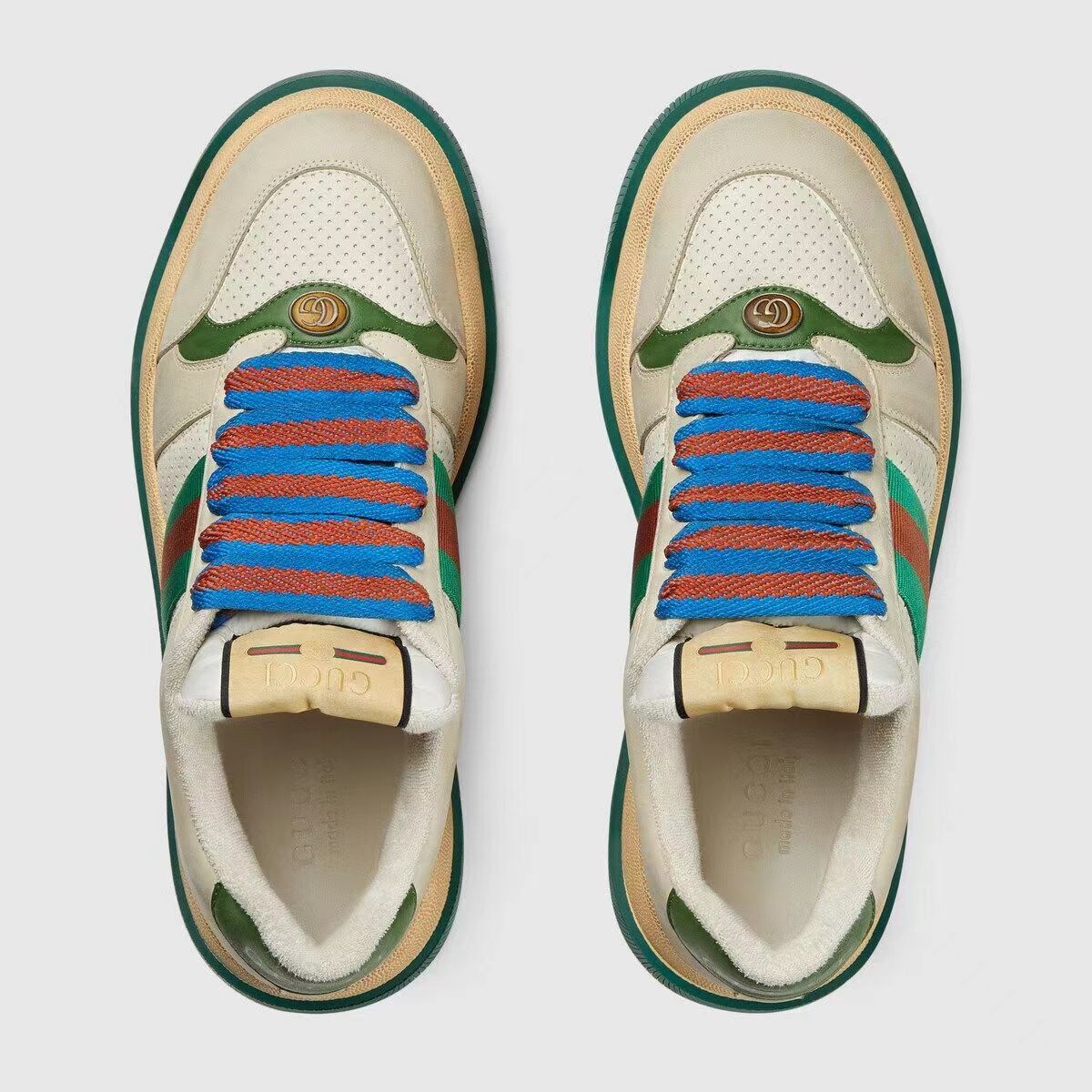 Gucci Unisex Retro - Inspired Sneakers With Iconic Web Stripes