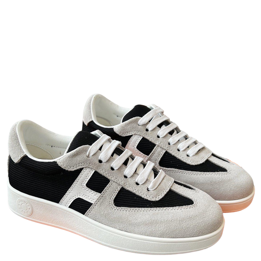 Hermes Women's Sneakers Iconic H Logo Leather Casual Fashion Shoes