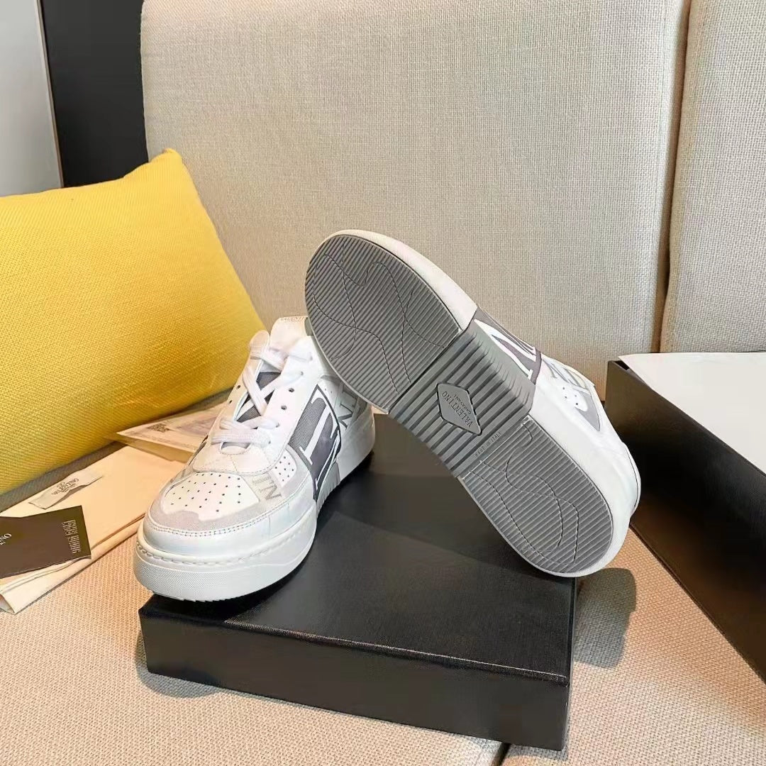 Valentino Unisex Sneakers VLTN Logo Luxury Fashion Sneakers