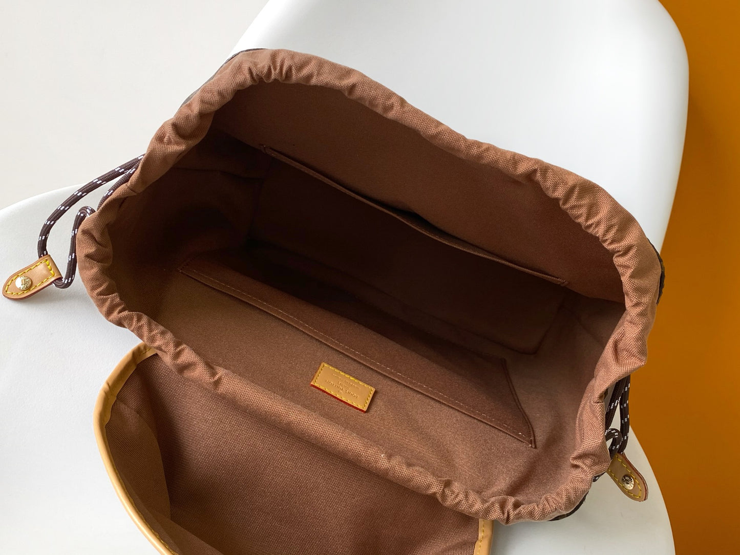 Classic Louis Vuitton Monogram Backpack with Functional Pockets and Timeless Design