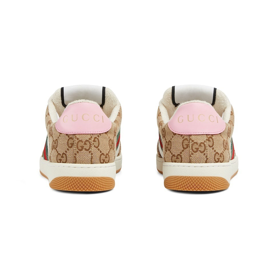 Gucci Unisex Sneakers With GG Print And Colorful Accents