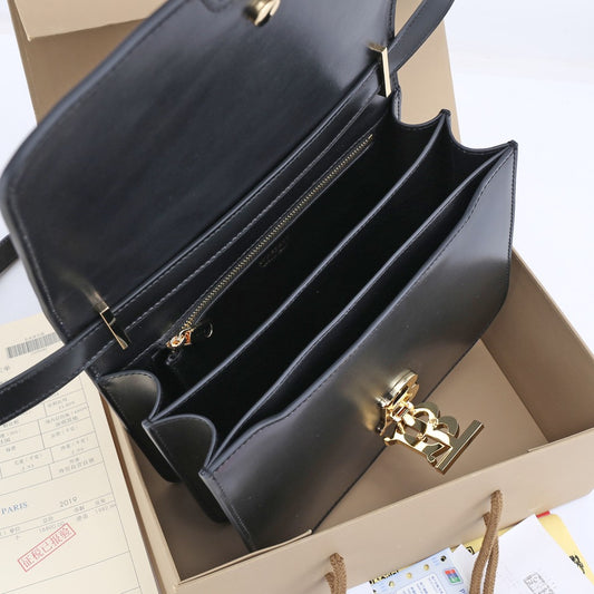 Stylish Black/Brown/Red Burberry Crossbody Bag With Iconic TB Logo And Adjustable Strap Style No.89063