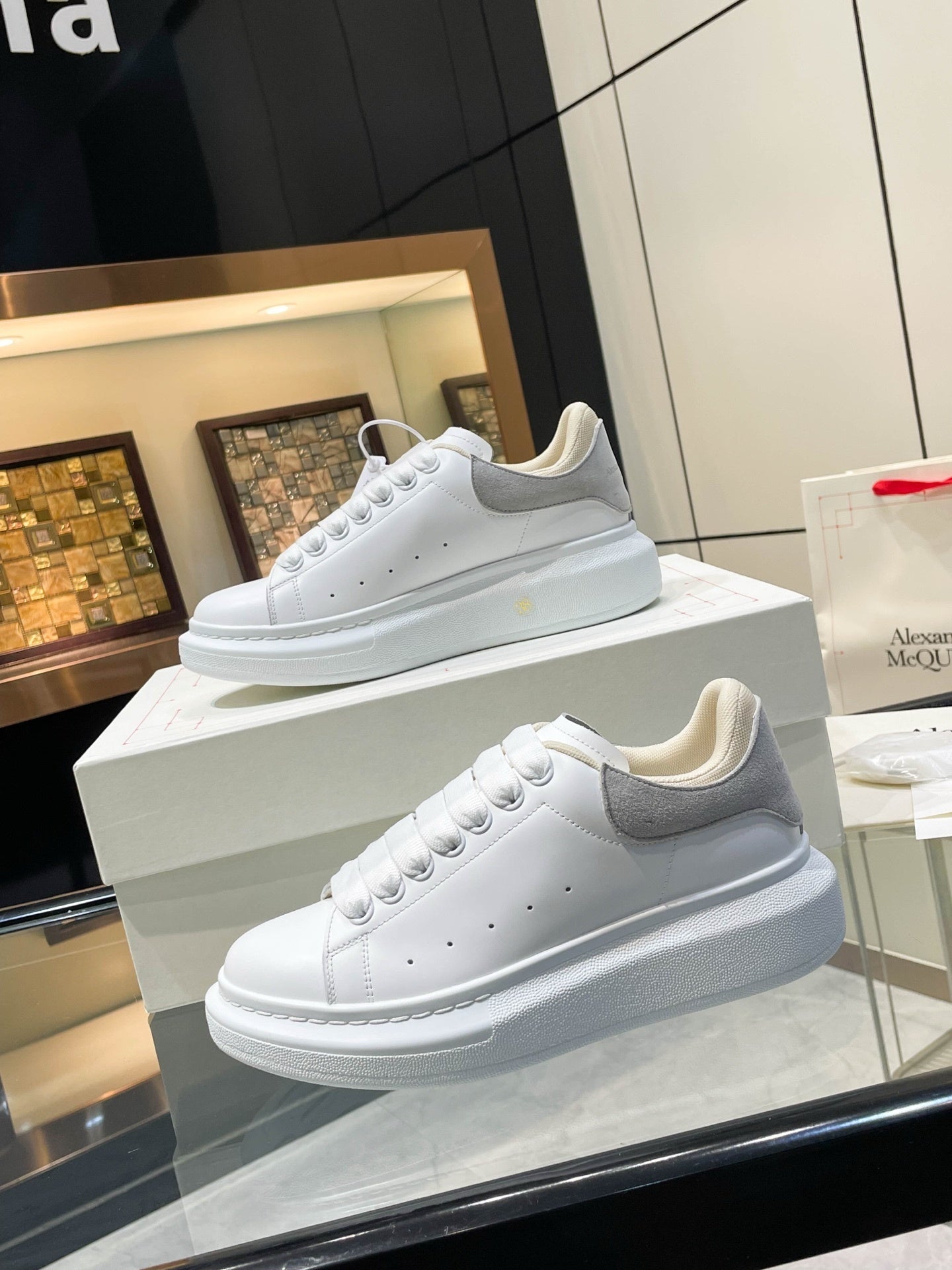 McQueen Oversized Sneakers Unisex Stylish And Comfortable Footwear