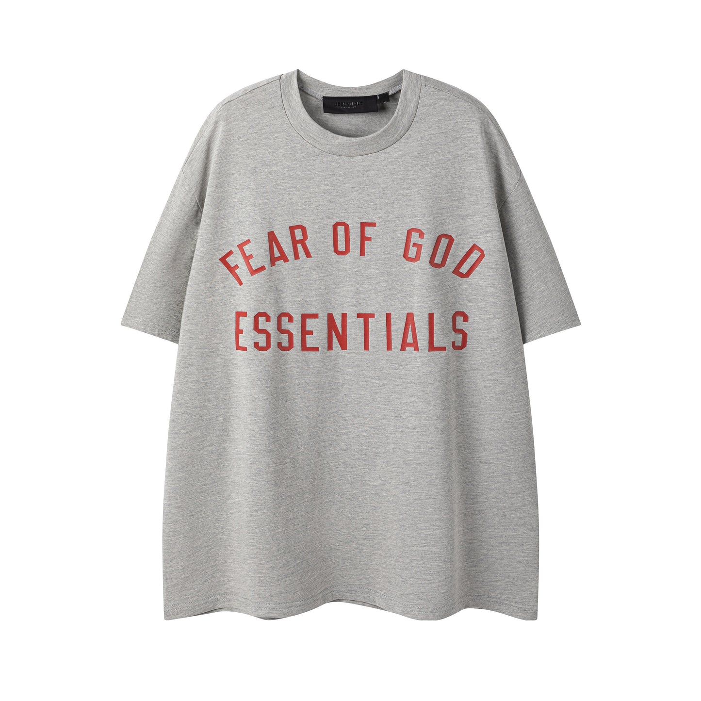 Fear Of God Essentials Olive Green/Black/White/Gray Tee Oversized Fit Streetwear Fashion Staple