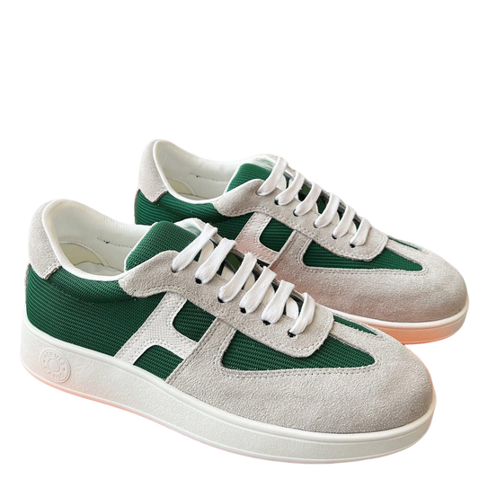 Hermes Women's Sneakers Iconic H Logo Leather Casual Fashion Shoes