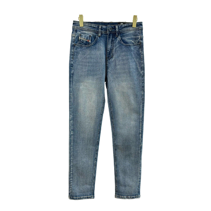 Diesel Men's Slim Fit Light Wash Denim Jeans for Casual and Stylish Outfits