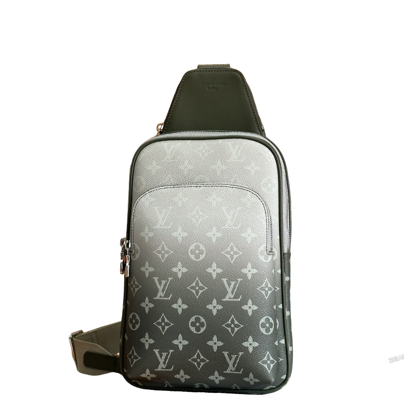 Stylish Louis Vuitton Gradient Monogram Sling Bag with Functional Design M47130