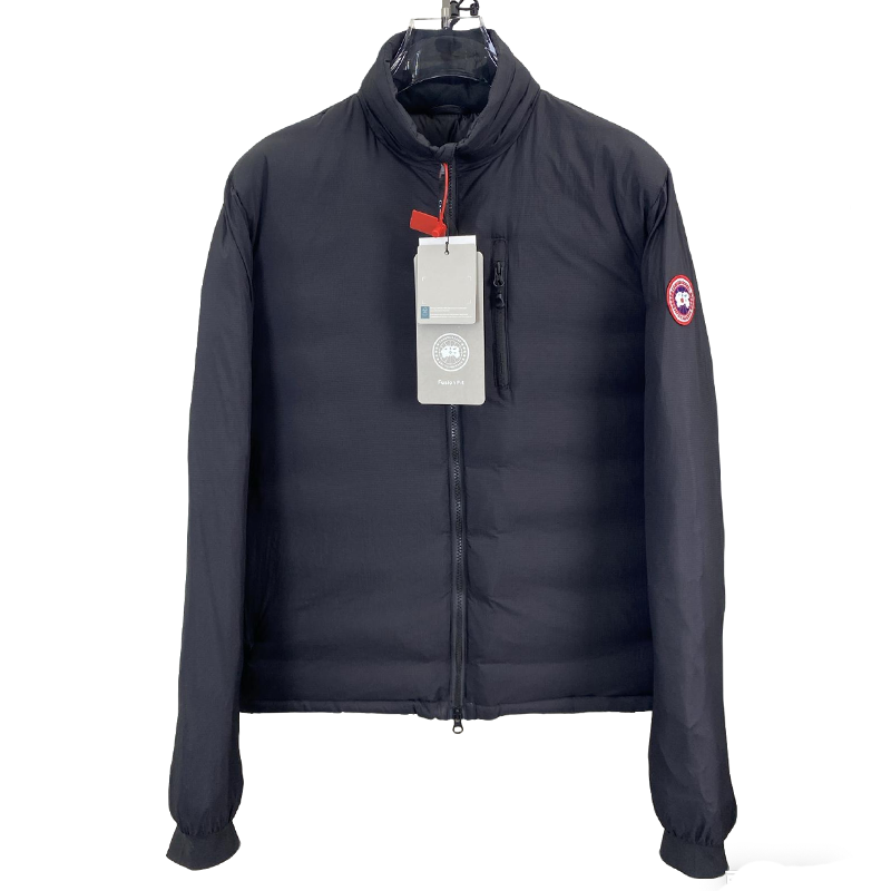 Classic Black Canada Goose Crofton Puffer Jacket for All - Season Comfort