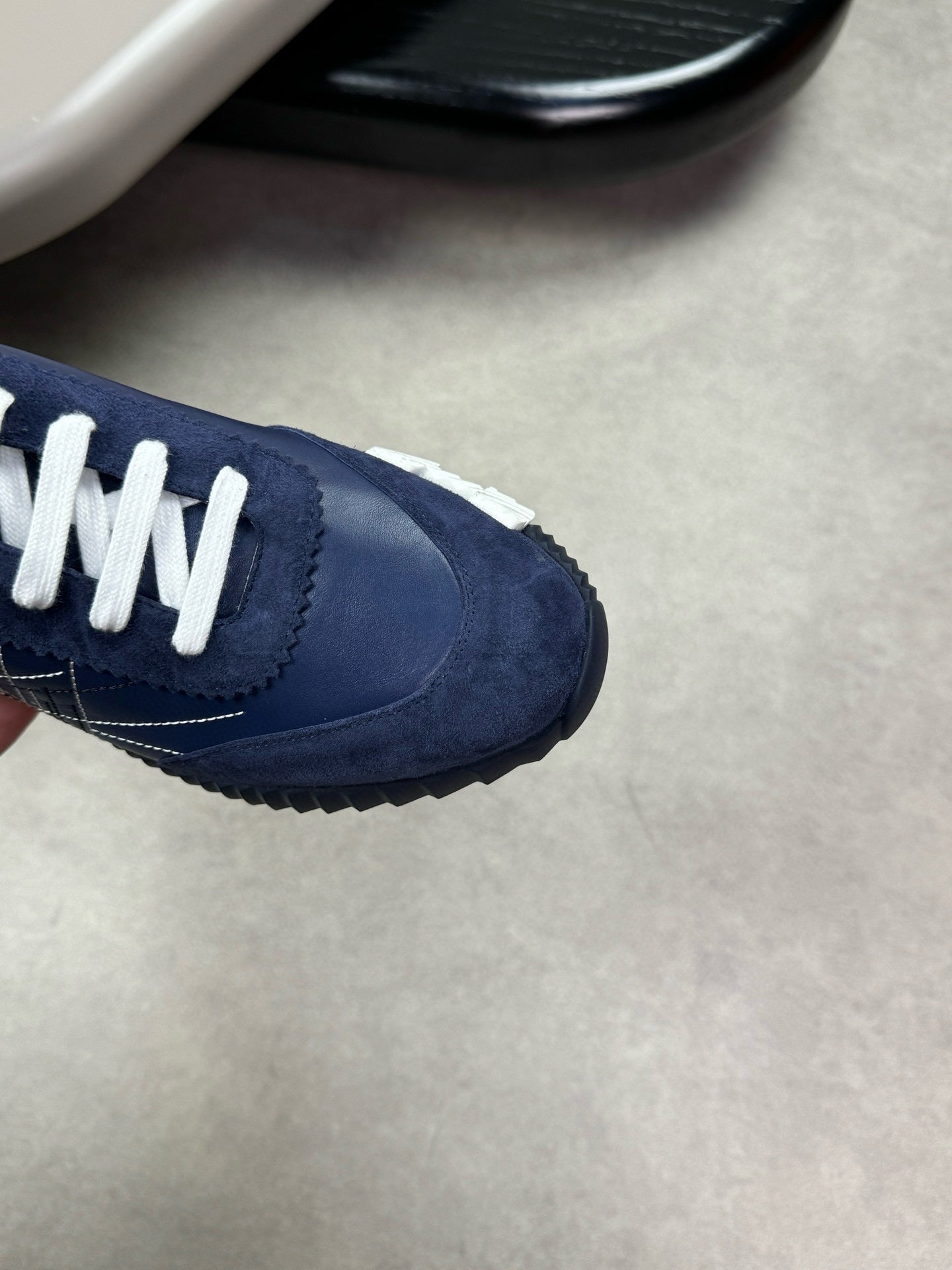 Hermes Men's Sneakers Luxury Leather Fashion Sneakers