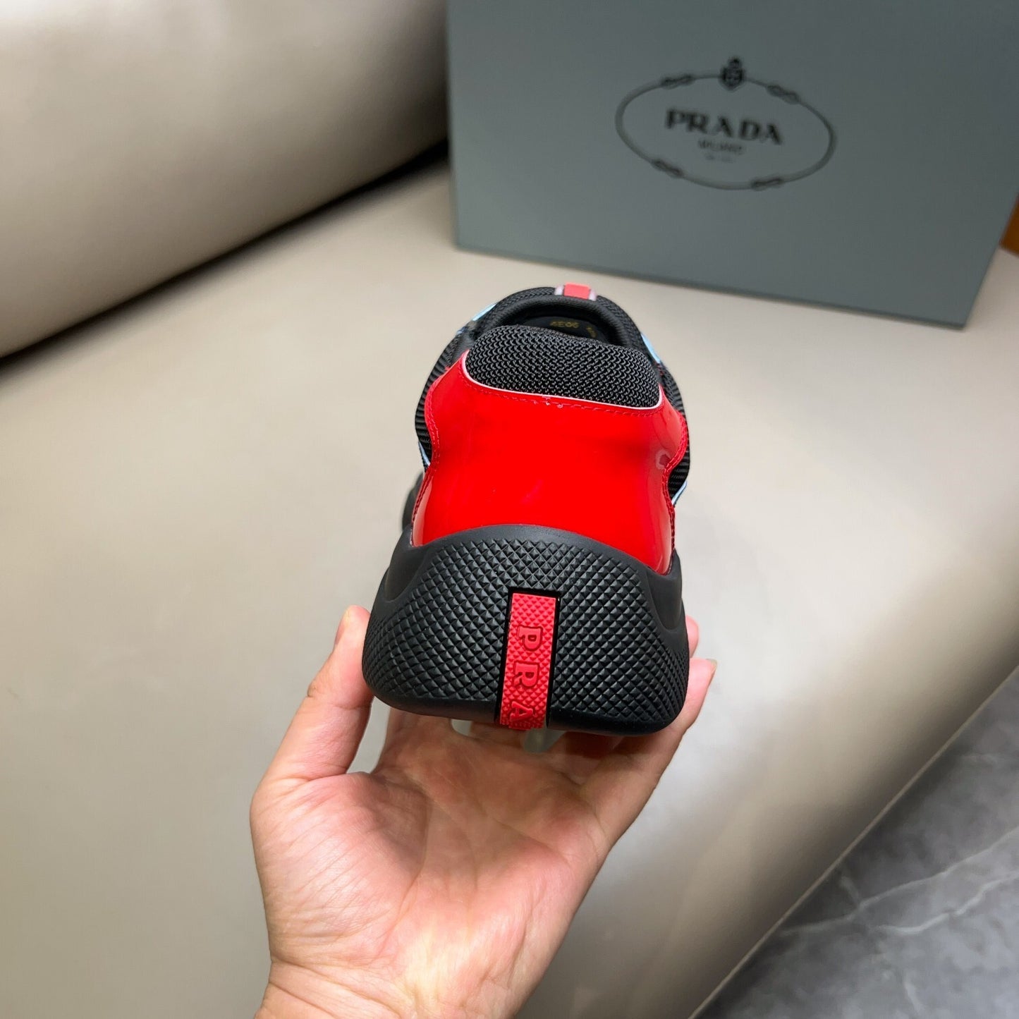 Prada Unisex Sneakers Luxury Fashion Sneakers