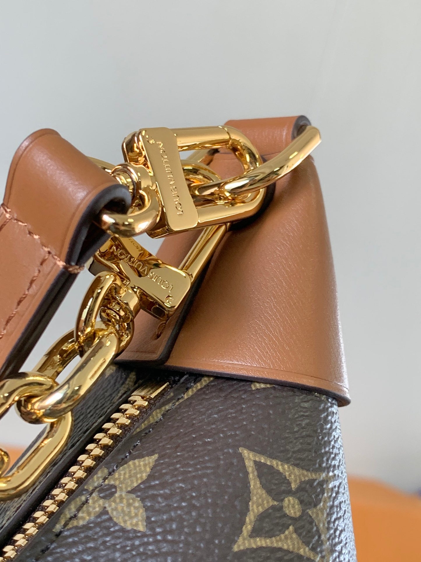 Elegant Louis Vuitton Monogram Crescent Bag with Stylish Straps and Timeless Design