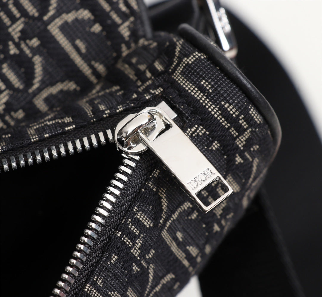 Fashionable Dior Saddle Bag With Signature Monogram And Adjustable Strap ADPO093
