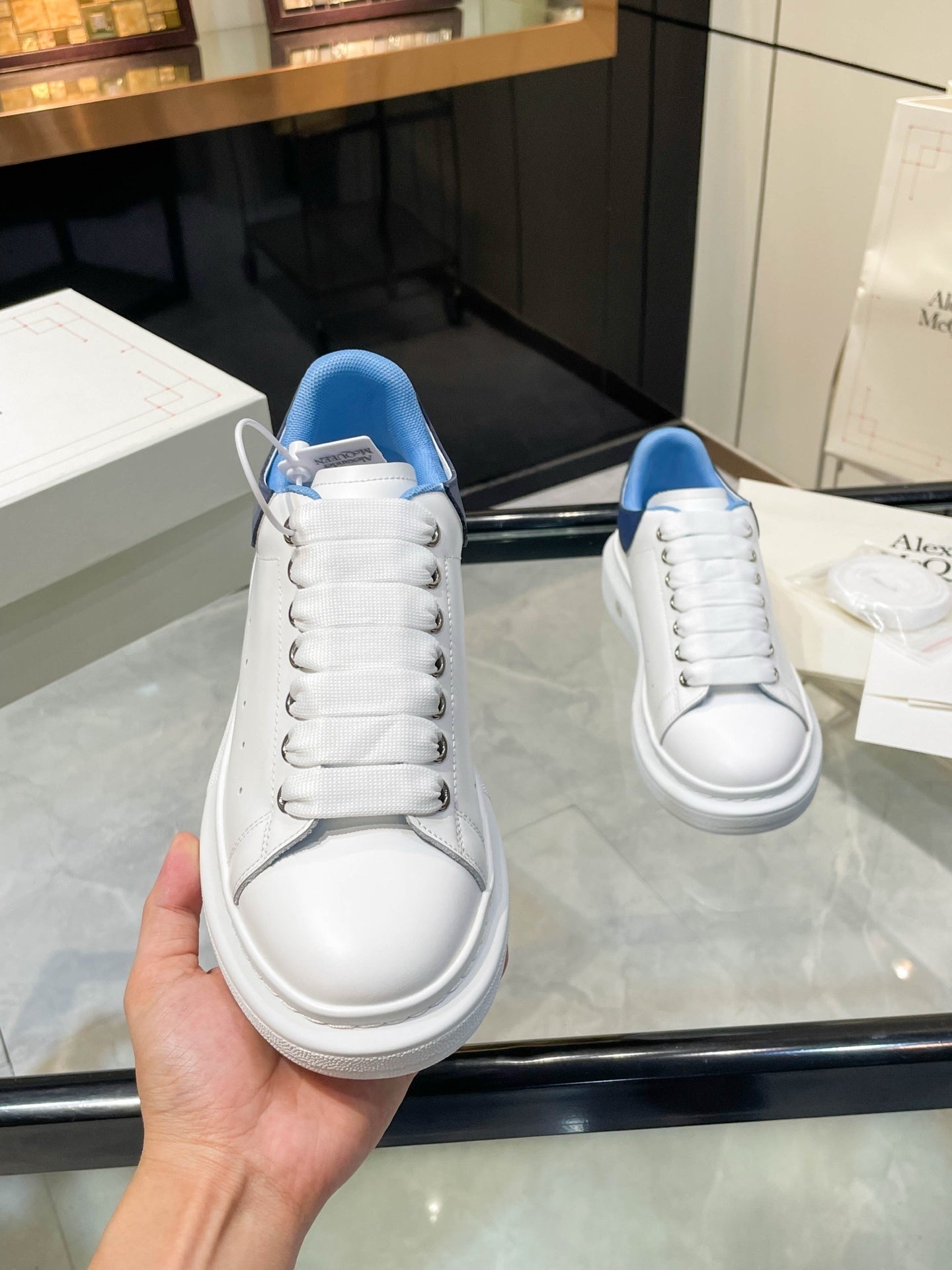McQueen Oversized Sneakers Unisex Stylish And Comfortable Footwear