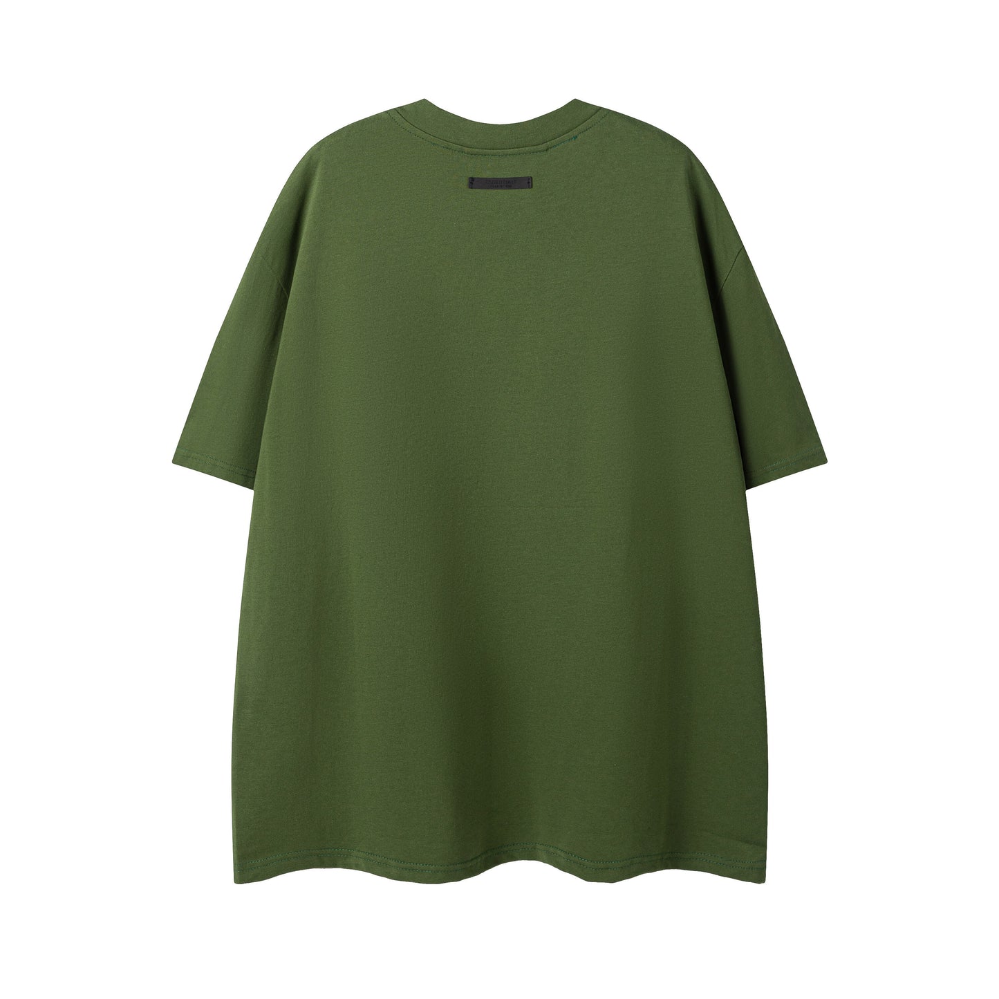 Fear Of God Essentials Olive Green/Black/White/Gray Tee Oversized Fit Streetwear Fashion Staple