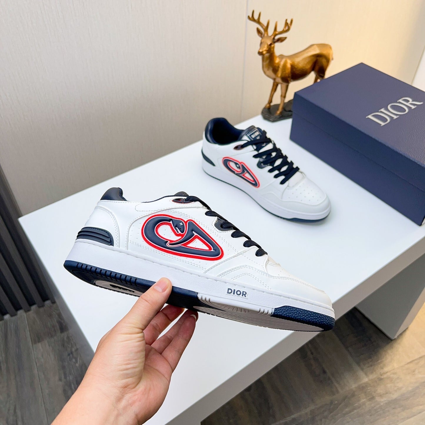 Dior Men's Sneakers Fashion Casual Shoes Luxury Designer Footwear for Men