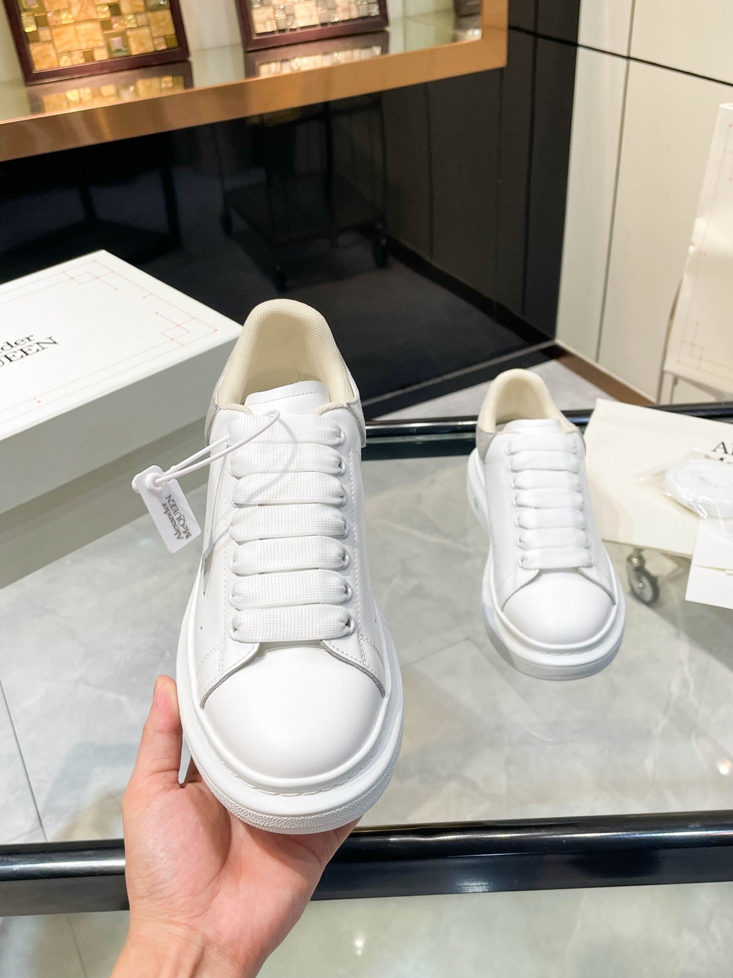 McQueen Oversized Sneakers Unisex Stylish And Comfortable Footwear